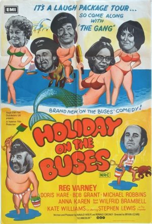 Holiday On The Buses Australian One Sheet movie poster (19)