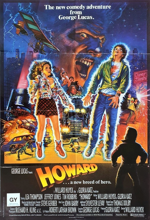 Howard The Duck UK One Sheet movie poster (86)