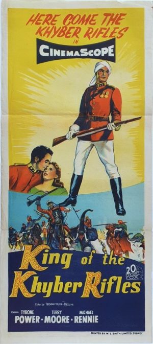 King of the Khyber Rifles Australian Daybill movie poster (99)