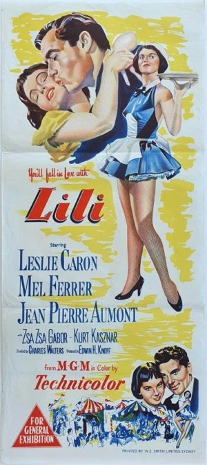 Lili Australian Daybill movie poster (102)