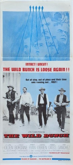 The Wild Bunch Australian Daybill movie poster (148)