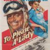 To Please a Lady US One Sheet car racing movie poster with Clark Gable and Barbara Stanwyck (6)