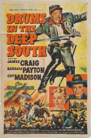 Drums of the Deep South US One Sheet movie poster (1)