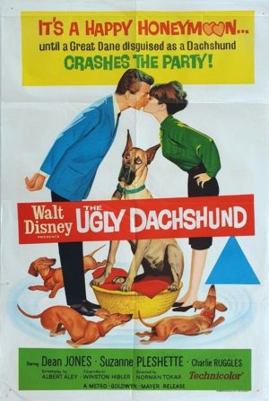 The Ugly Dachshund Walt Disney Australian One Sheet Movie Poster (18)