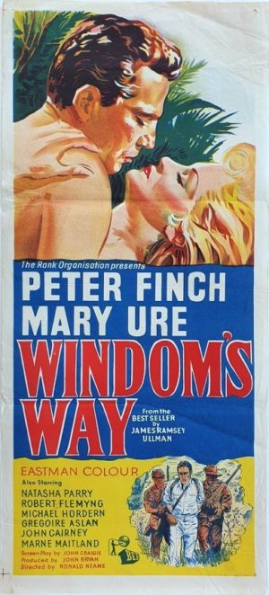 Windom's Way Australian Daybill movie poster with Peter Finch (185)