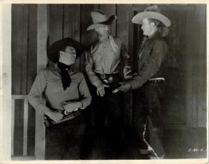 Two fisted law 1932 11 x 14 Still with John Wayne Tim McCoy and Wallace MacDonald (2)