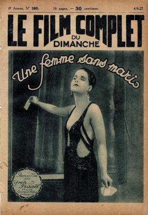 A Slave of Fashion Une Femme Sans Maris Le Film Complet French Film Magazine 1927 wth Norma Shearer (1)