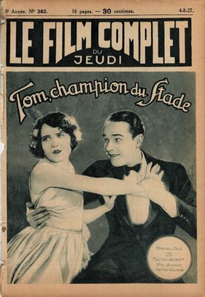 Brown of Harvard Tom, champion du Stade Le Film Complet French movie magazine 1927 (4)