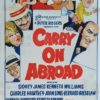 Carry On Abroad Australian Daybill movie poster (66)