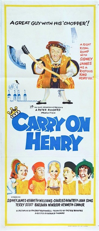 Carry On Henry Australian Daybill Movie Poster 57
