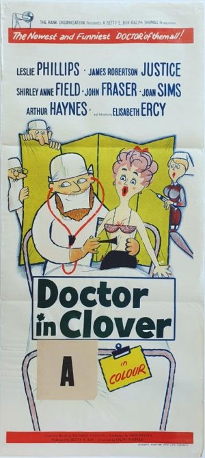 Doctor In Clover Australian Daybill movie poster (43)