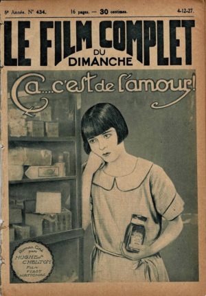 It Must Be Love Ça... c'est de l'amour Le Film Complet French movie magazine 1927 with Colleen Moore (3)