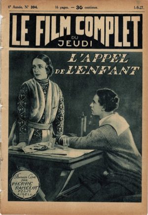 L'Appel De L'enfant Le Film Complet French Film Magazine 1927 Jenny Hasselqvist (2)