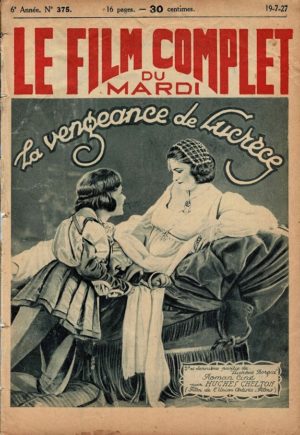 Lucrezia Borgia La Vengeance de Lucerne Le Film Complet 1927 French movie magazine Conrad Veidt, Liane Haid (2)