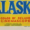 North to Alaska Australian Daybill Movie Poster with John Wayne and Stewart Granger 1960