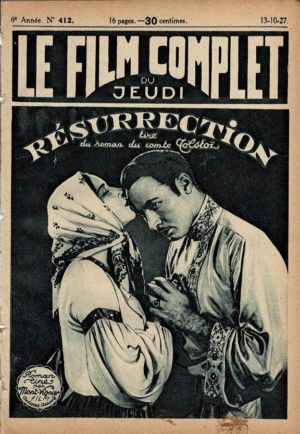 Resurrection Le Film Complet 1927 French movie magazine Rod La Rocque, Dolores del Rio (2)