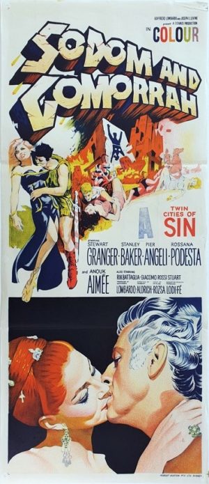Sodom and Gomorrah Australian Daybill movie poster (54)