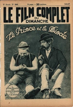 Takt, tone og tosser Le Prince et la dinde Doublepatte & Patachon Fyrtårnet og Bivognen Le Film Complet 1927 French movie magazine (18)