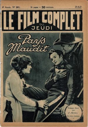 The Bad Lands Pays Maudit Le Film Complet 1927 French movie magazine Harry Carey, Wilfred Lucas (3)