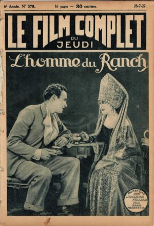 The Coming of Amos L'homme du Ranch Le Film Complet 1927 French movie magazine (2)
