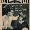The Marriage Market Le coeur et la dot Le Film Complet French movie magazine 1927 with Pauline Garon (2)