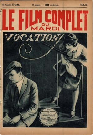 Vocations Le Film Complet 1927 French movie magazine (6)