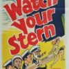 Watch Your Stern Australian Daybill movie poster (62)