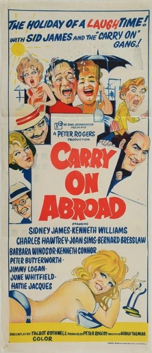 Carry On Abroad Australian Daybill Movie Poster (19)