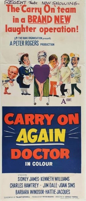 Carry On Again Doctor Australian Daybill Movie Poster (12)