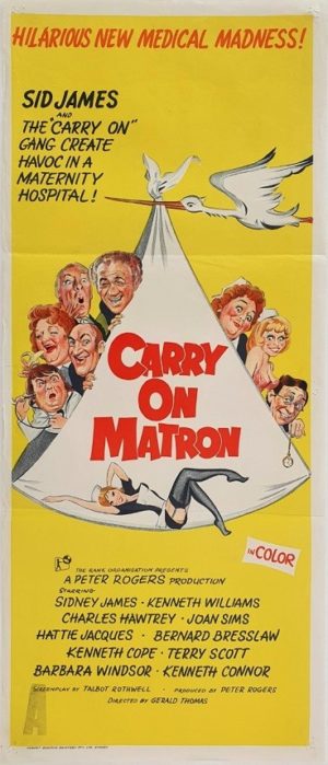 Carry On Matron Australian Daybill Movie Poster (24)