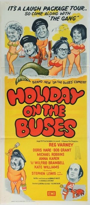 Holiday on the buses Australian daybill movie poster (31)