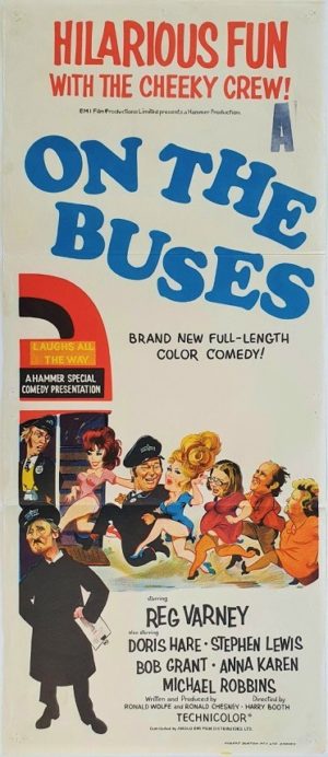 On the Buses Australian daybill movie poster (19)