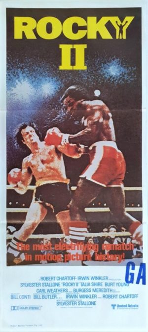 Rocky 2 Australian daybill movie poster (51)