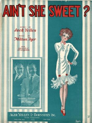 Aint She Sweet Us Sheet Music 1926 (2)