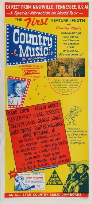 Country Music On Broadway Australian Daybill Movie Poster (21)