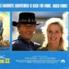 Crocodile Dundee Ii Uk Lobby Card Set With Paul Hogan (3)