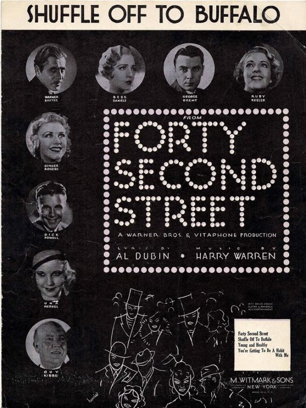 Forty Second Street Us Film Sheet Music (20)