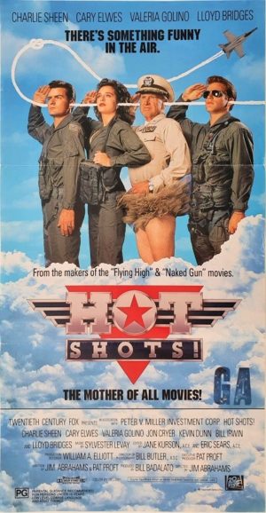 Hot Shots Australian Daybill Movie Poster (8)