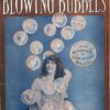 I'm Forever Blowing Bubbles Us Sheet Music 1919 (2)