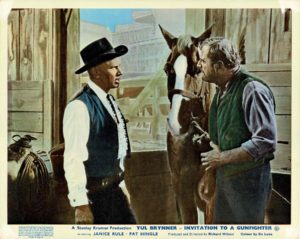 Invitation To A Gunfighter Uk Front Of House Lobby Card (5)