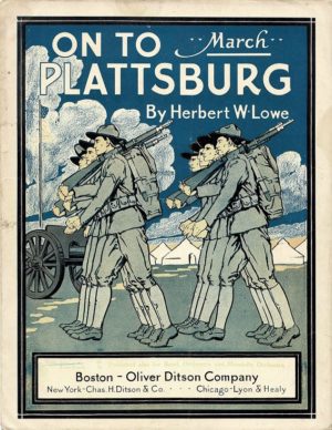 On To Plattsburg Us Sheet Music 1916 (2)