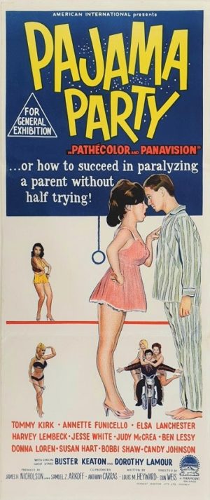 Pajama Party Australian Daybill Movie Poster (18)