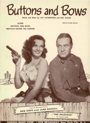 Paleface Us Sheet Music Jane Russell And Bob Hope (3)