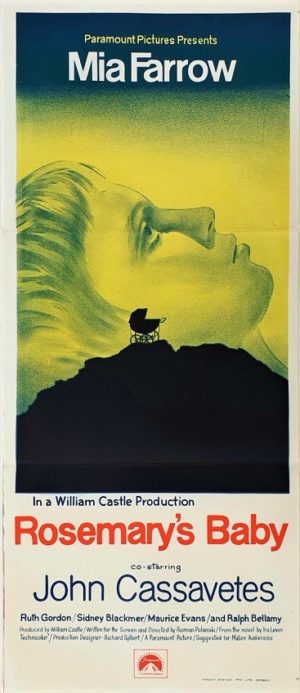 Rosemary's Baby Australian Daybill Movie Poster (10)