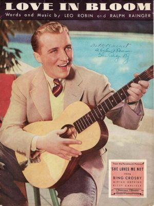 She Loves Me Not Bing Crosby Us Sheet Music 1934 (2)