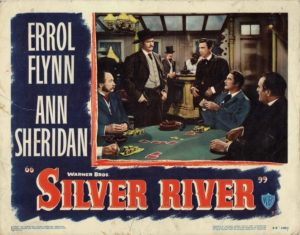 Silver River Lobby Card With Errol Flynn (3)