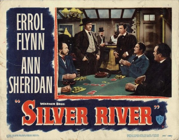 Silver River Lobby Card With Errol Flynn (3)