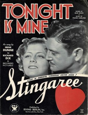 Stingaree Irene Dunne And Richard Dix Us Sheet Music (32)