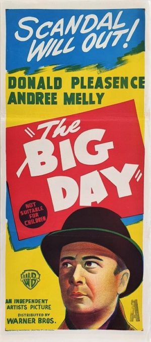 The Big Day Australian Daybill Movie Poster (15)