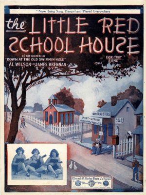 The Little Red School House Us Sheet Music 1922 (2)